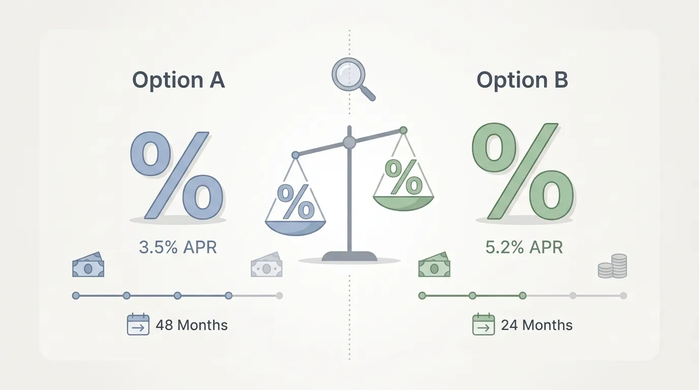 Comparing Personal Loan Rates and Terms