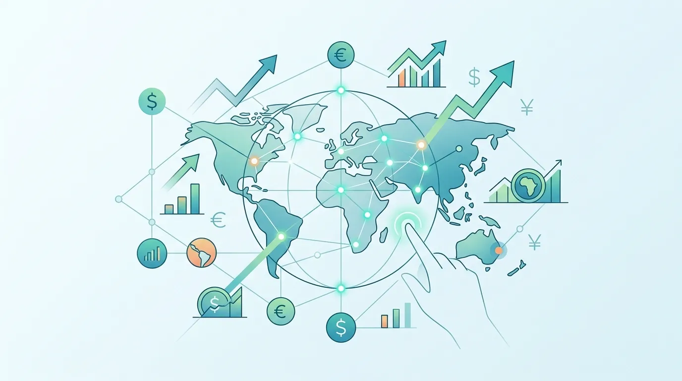 Inversión internacional y en mercados emergentes: cómo acceder a los mercados globales